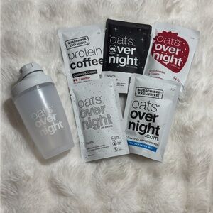 Oats Overnight Variety Pack with Shaker